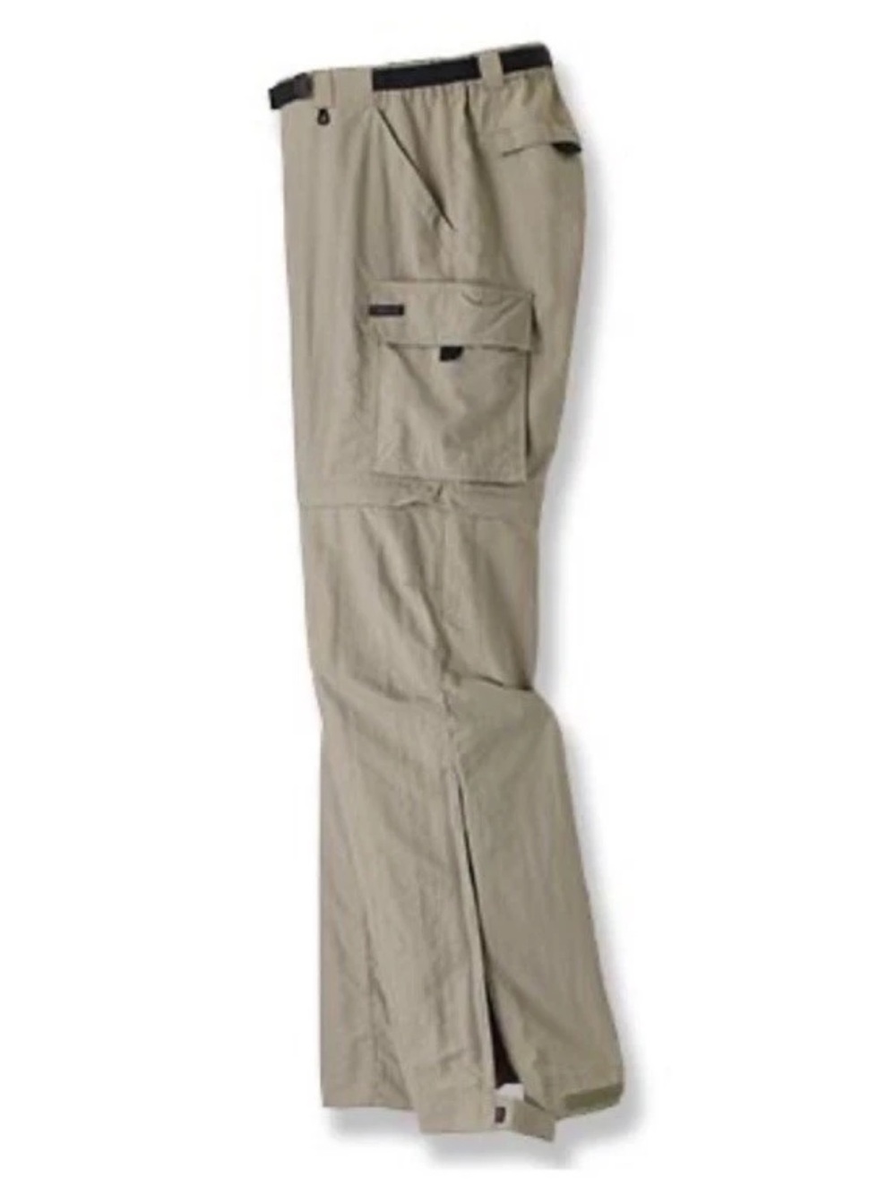 REI Sahara Beige Convertible Woman Cargo Style Hiking Pants  Size 12 / 14